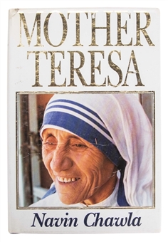 Mother Teresa Signed "Mother Teresa" Autobiography Hardcover Book (JSA)